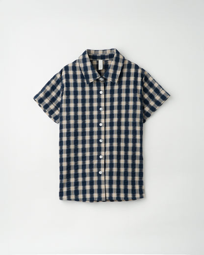 Check Shortsreeved Shirt【先行予約】