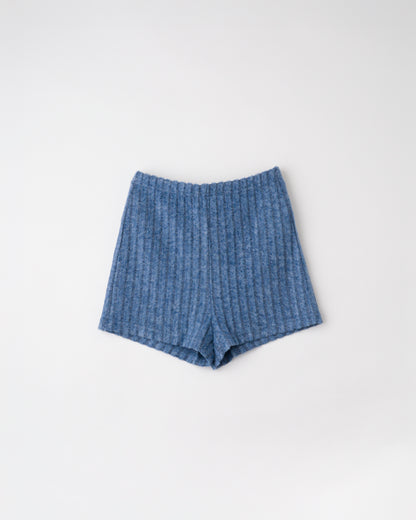 Ribbed Knit Shorts