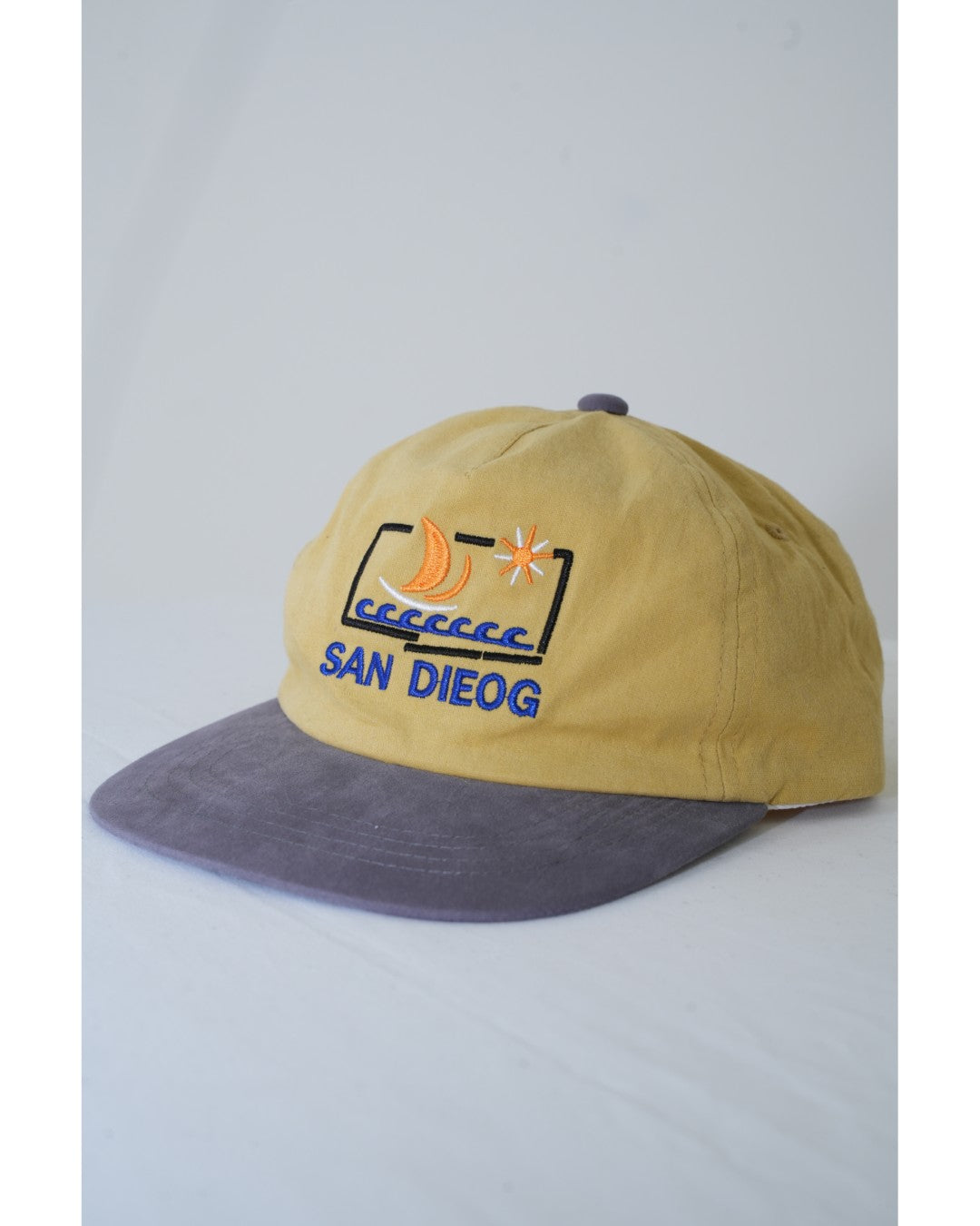 Bicolor Embroidery Cap