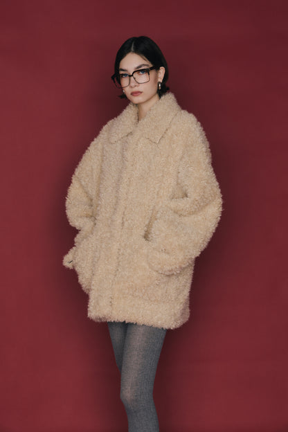 【先行】Reversible Faux Mouton Coat ※11月上旬配送予定