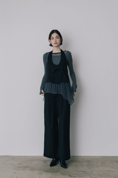 Deformed Stripe Bustier