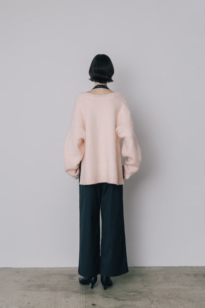 【先行】Shaggy V-Neck Knit ※11月上旬配送予定