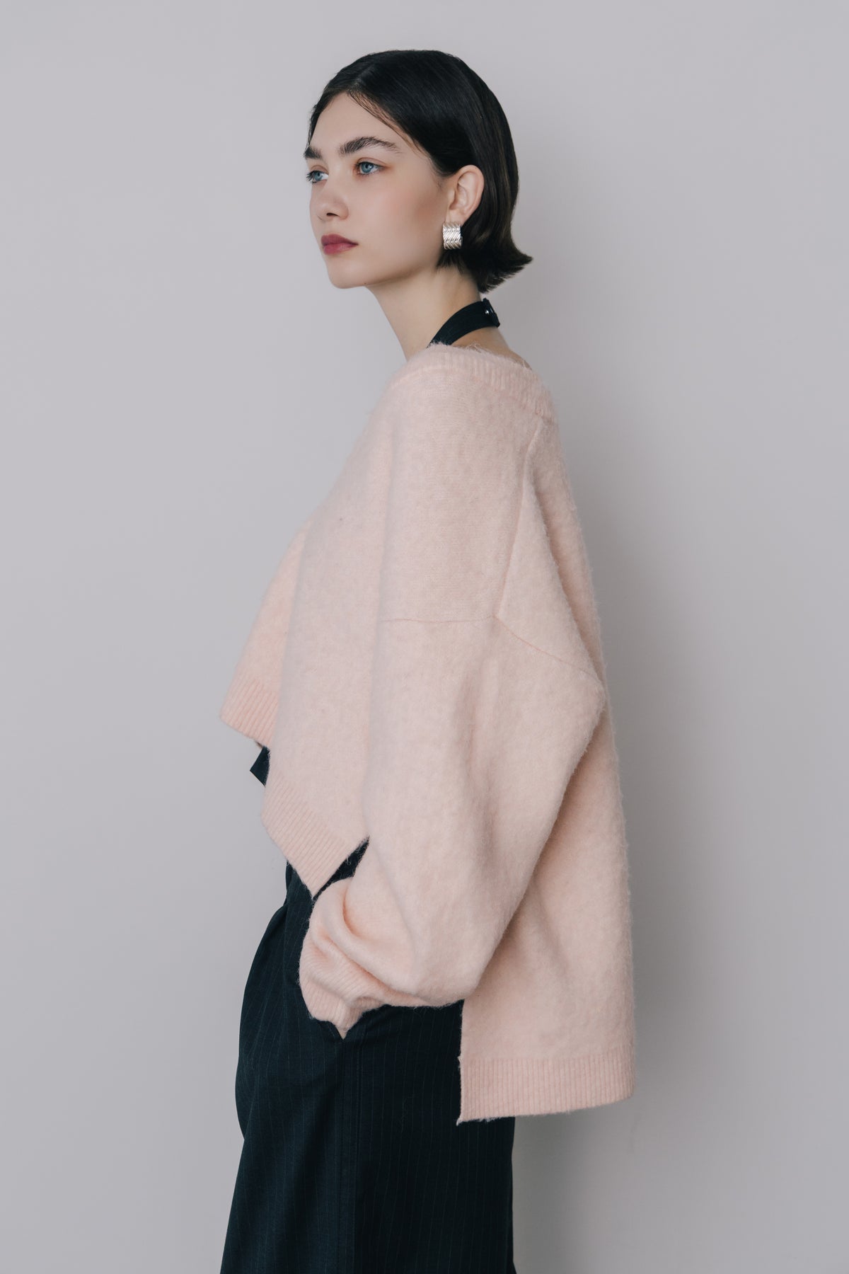 【先行】Shaggy V-Neck Knit ※11月上旬配送予定