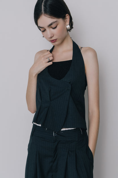 Deformed Stripe Bustier