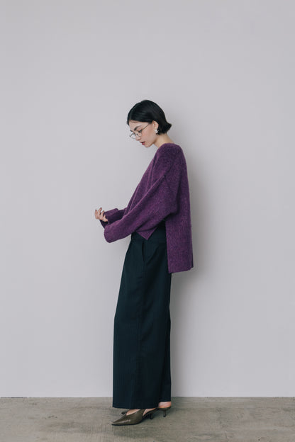 【先行】Shaggy V-Neck Knit ※11月上旬配送予定