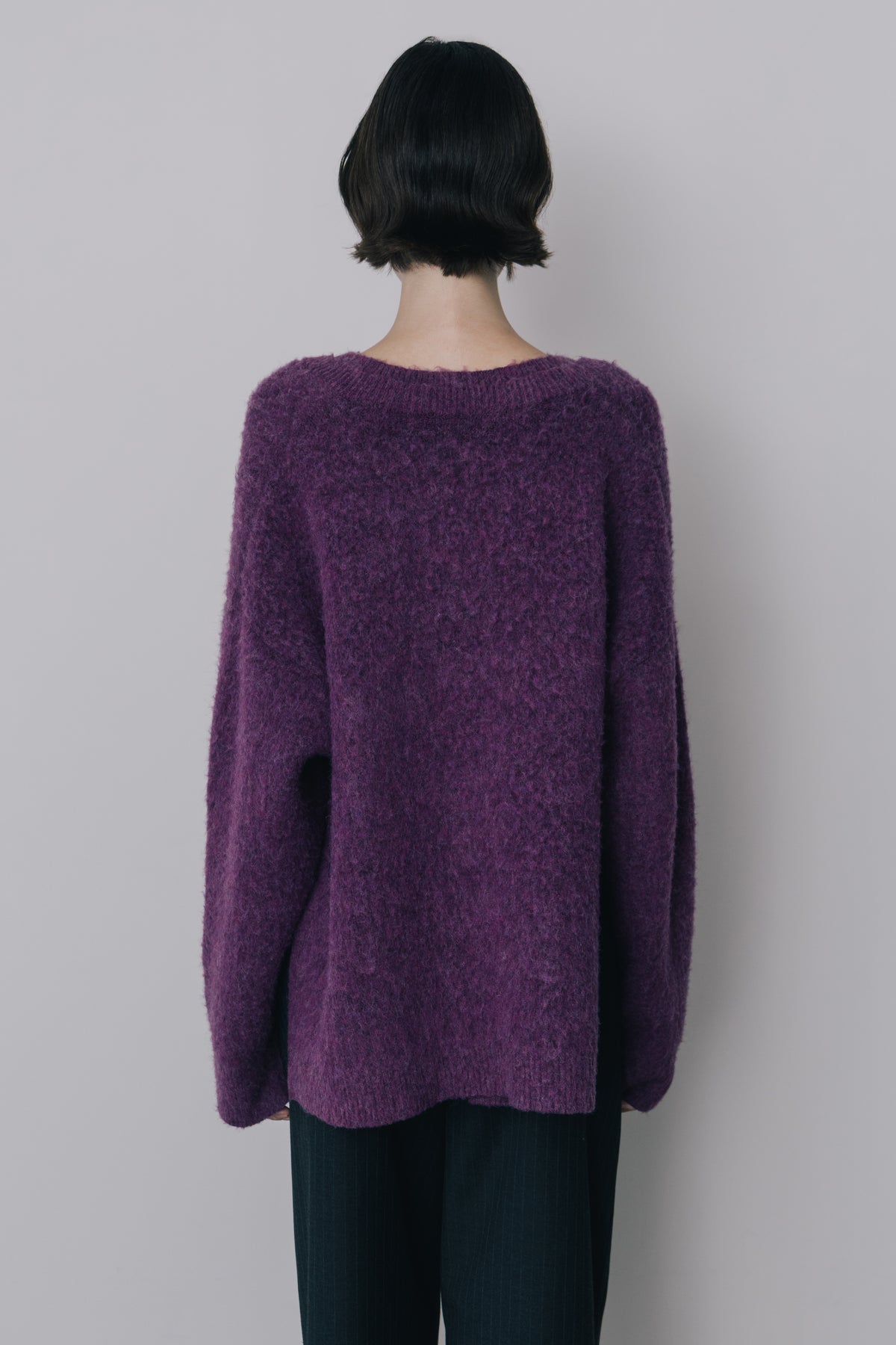 【先行】Shaggy V-Neck Knit ※11月上旬配送予定
