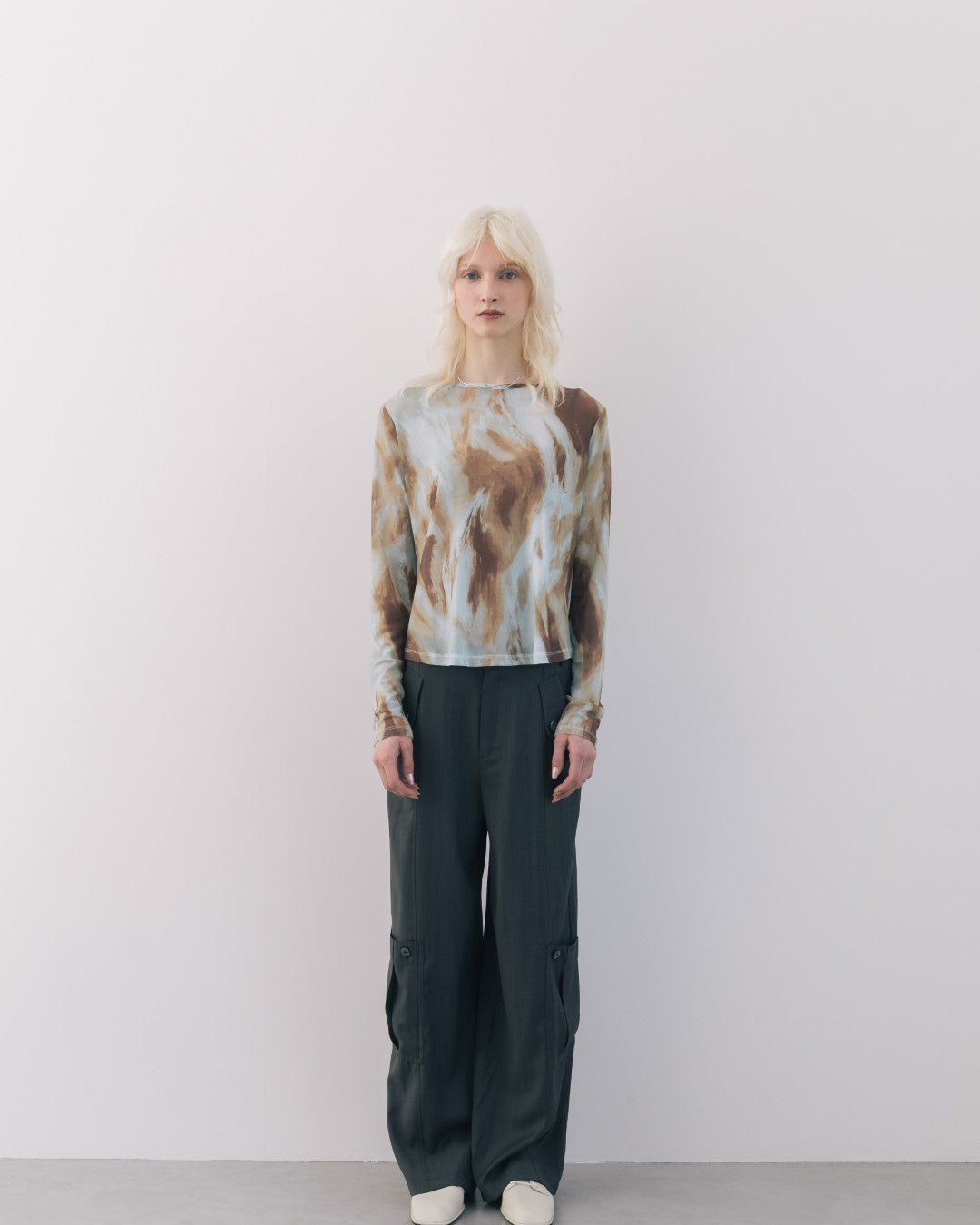 Gradation Sheer Tops