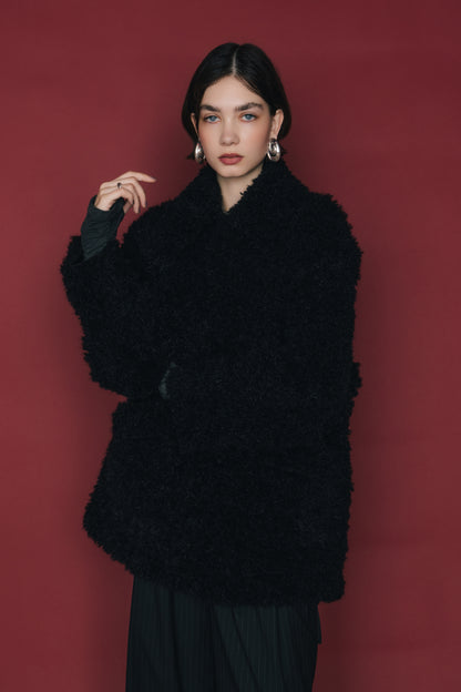 【先行】Reversible Faux Mouton Coat ※11月上旬配送予定