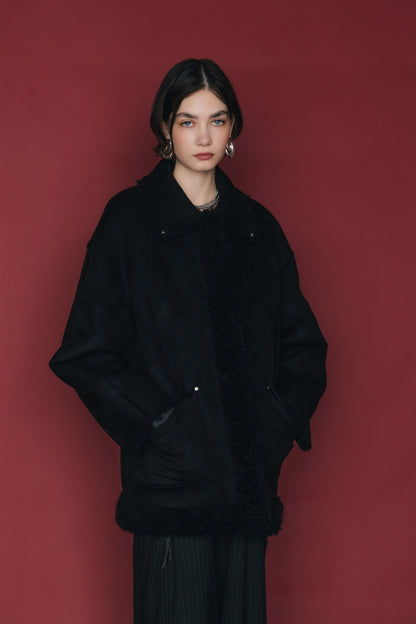 【先行】Reversible Faux Mouton Coat ※11月上旬配送予定