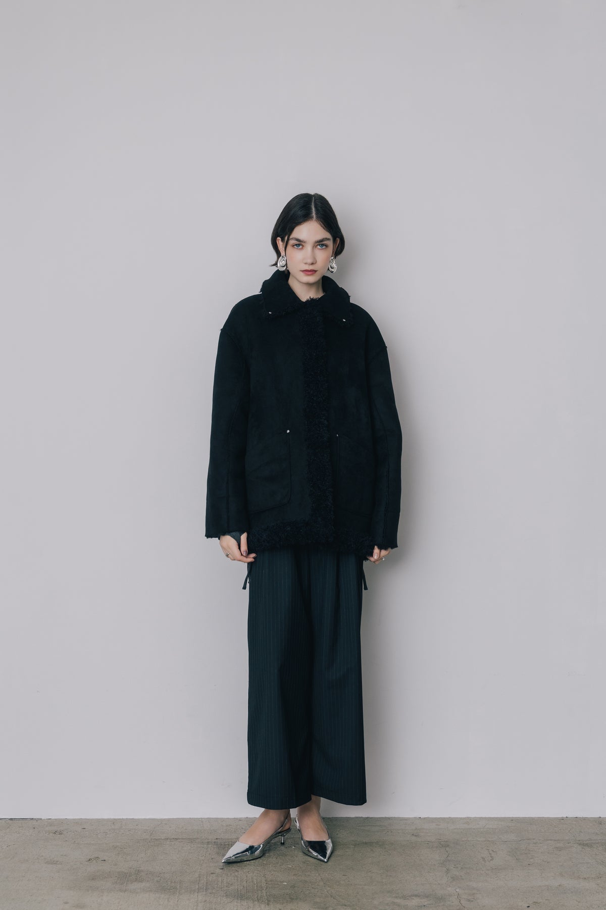【先行】Reversible Faux Mouton Coat ※11月上旬配送予定