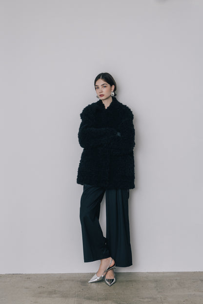 【先行】Reversible Faux Mouton Coat ※11月上旬配送予定