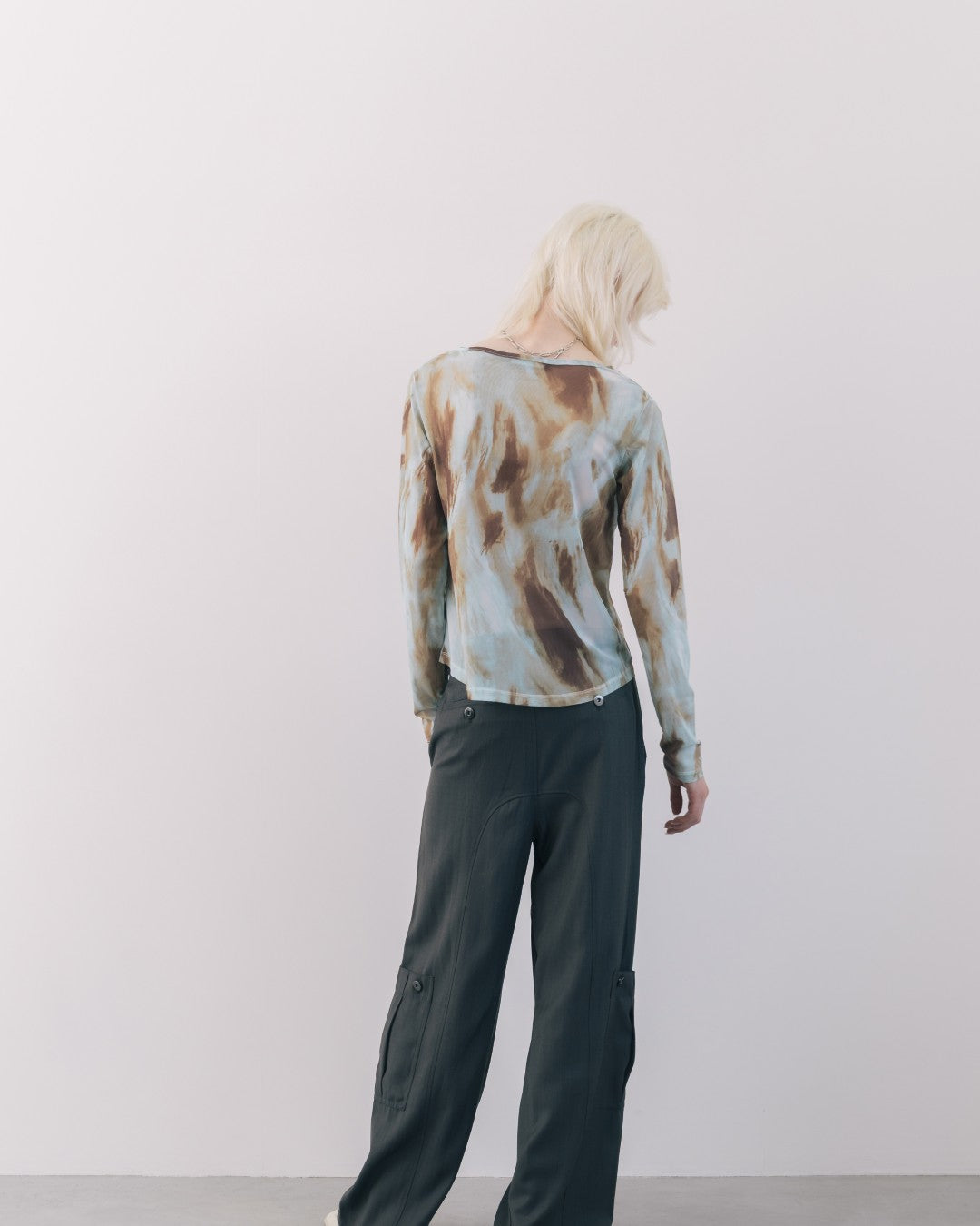 Gradation Sheer Tops