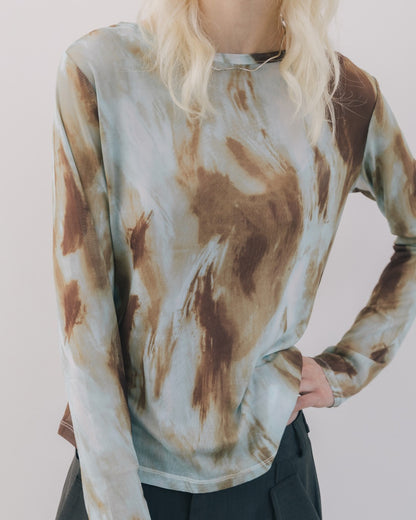 Gradation Sheer Tops