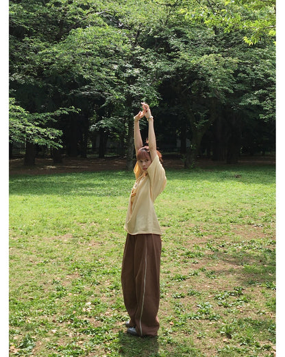 Waist Tape Side Line Pants