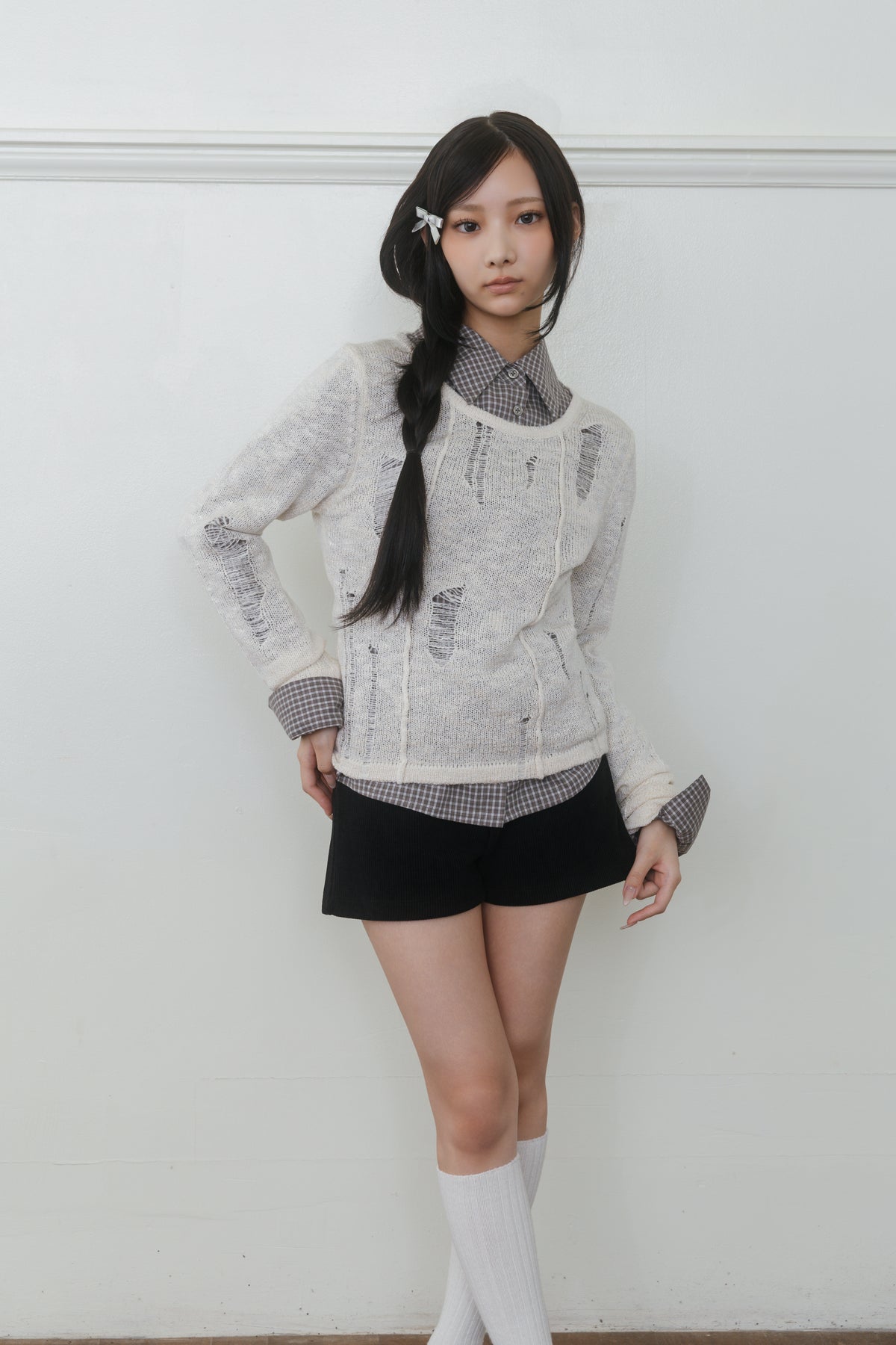 【先行】Crush Detail Tight Knit ※10月中旬配送予定