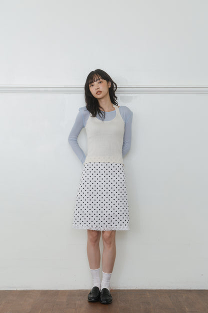 【先行】Halter Ribbon Knit ※10月中旬配送予定