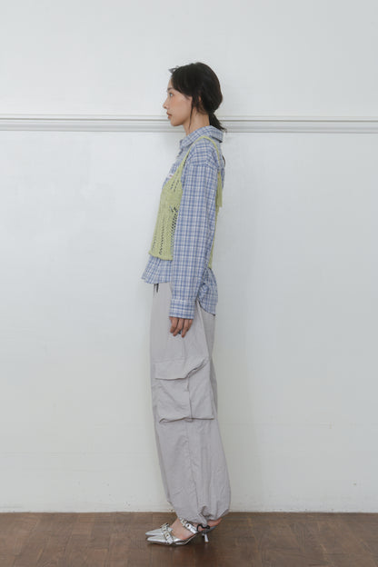 【先行】Logo Patch Check Shirt ※10月中旬配送予定