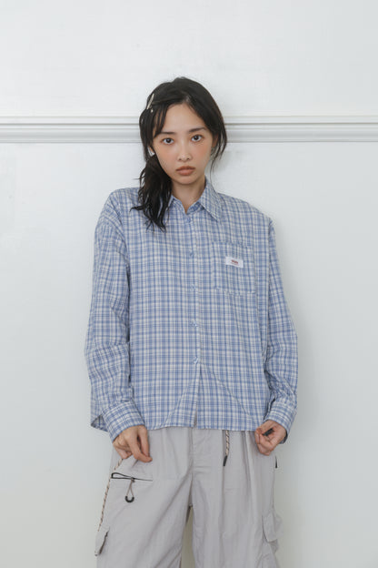 【先行】Logo Patch Check Shirt ※10月中旬配送予定