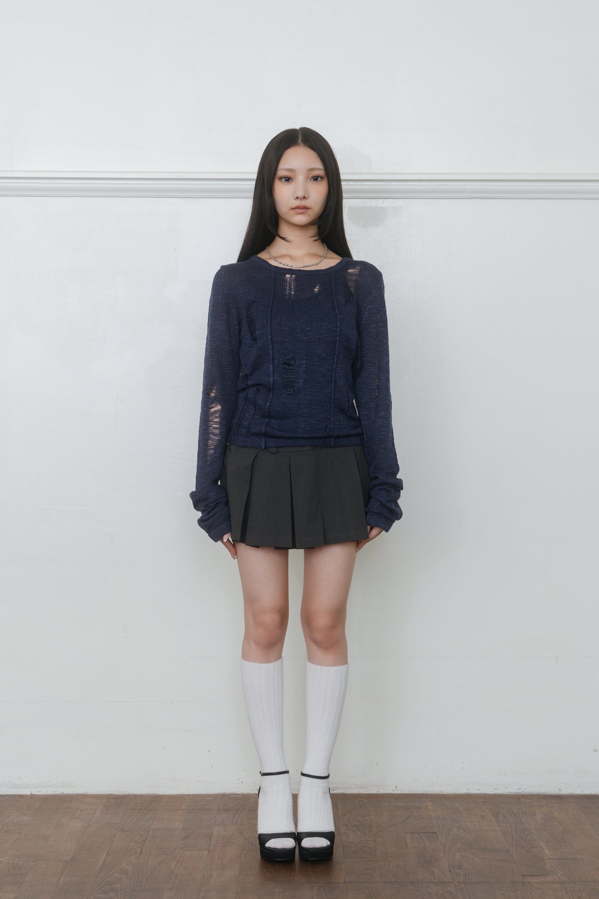 【先行】Crush Detail Tight Knit ※10月中旬配送予定