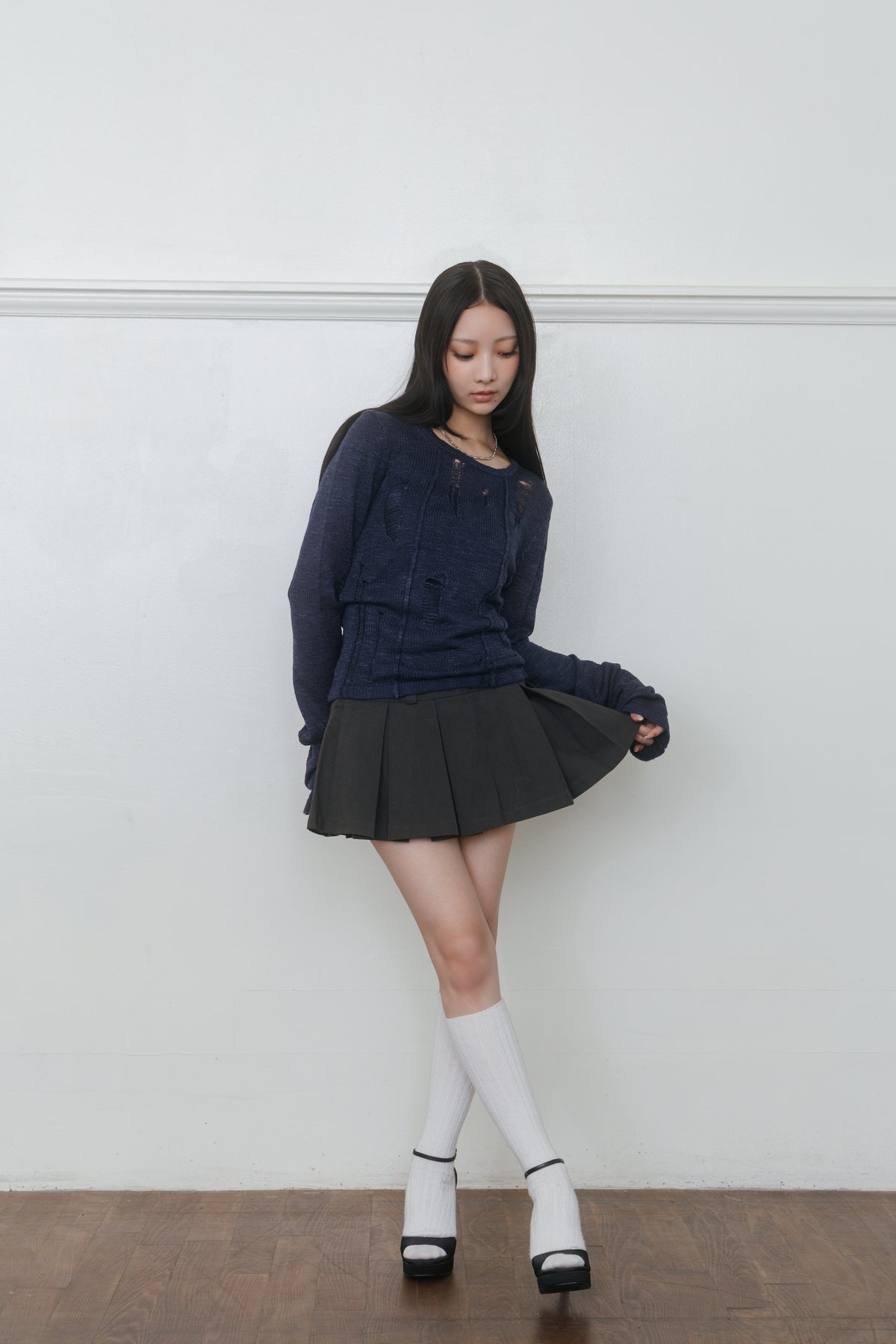 【先行】Crush Detail Tight Knit ※10月中旬配送予定