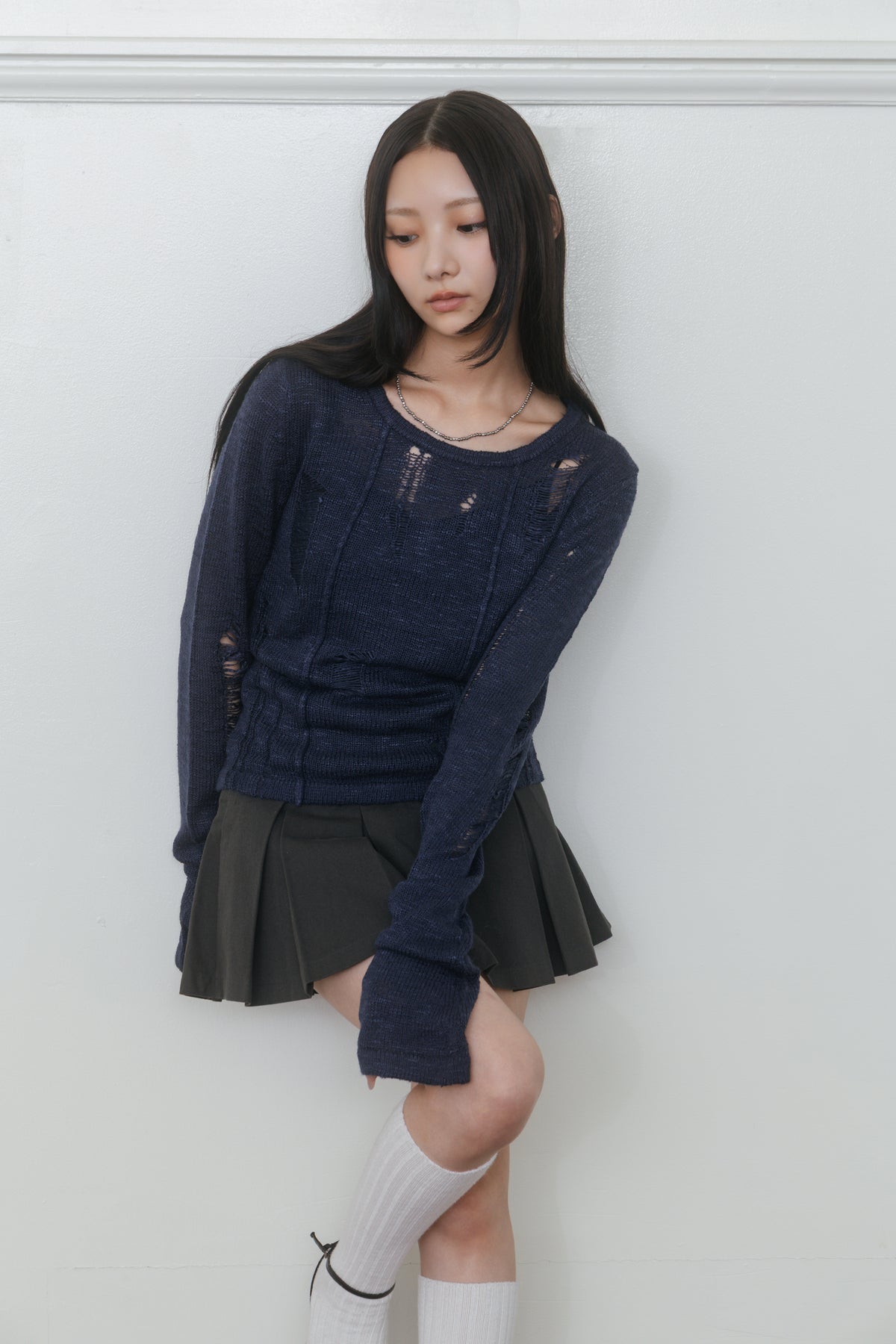 【先行】Crush Detail Tight Knit ※10月中旬配送予定