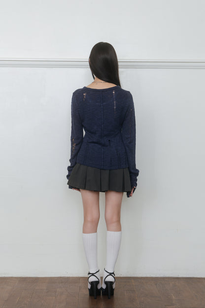 【先行】Crush Detail Tight Knit ※10月中旬配送予定