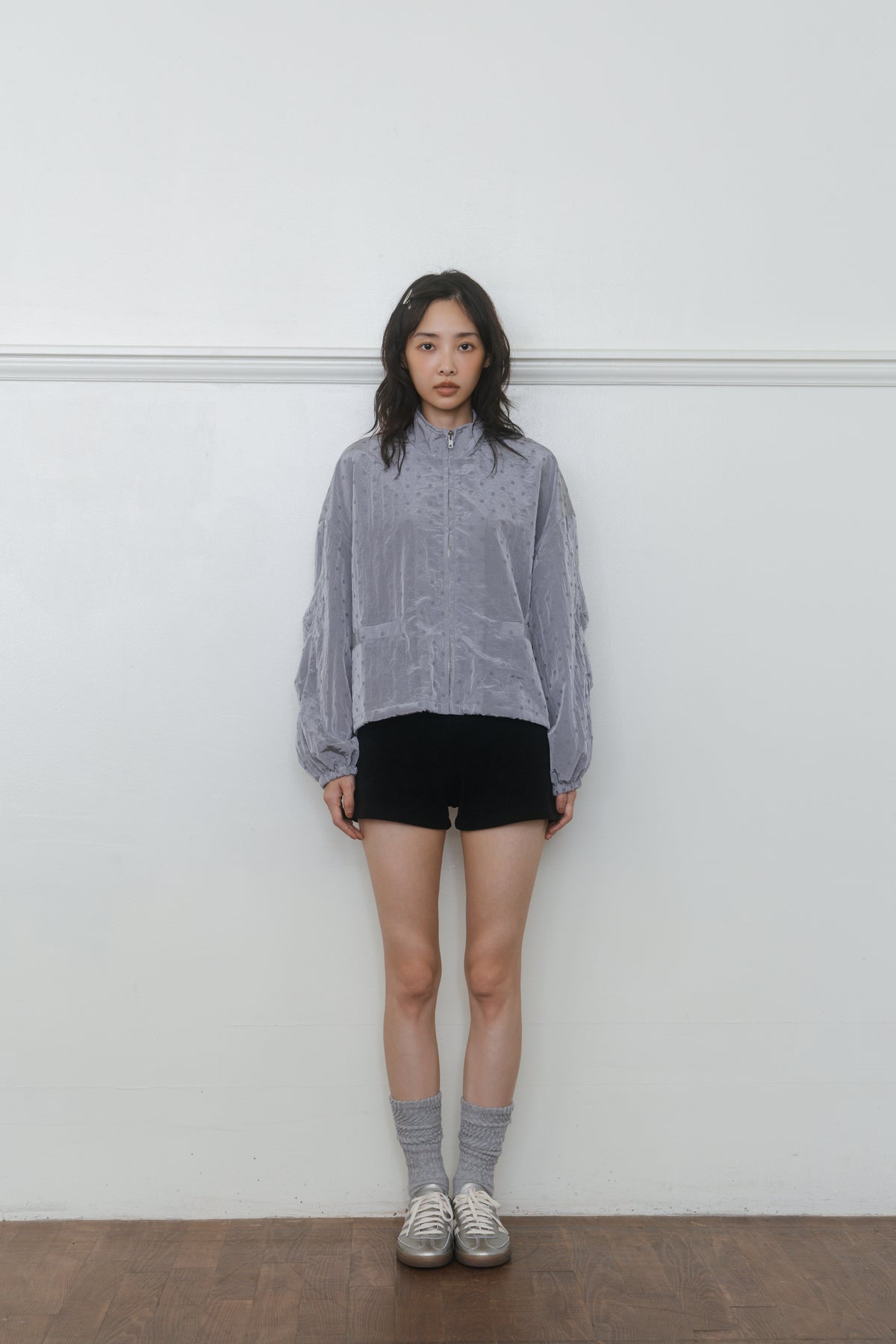 【先行】Voluminous Dot Balloon Blouson ※10月中旬配送予定