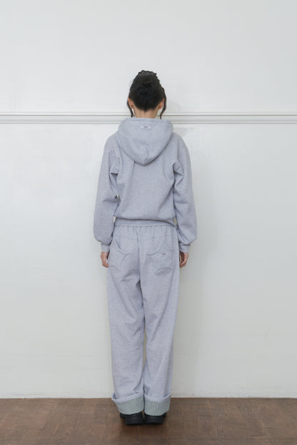 【先行】Check Star Double Zip Hoodie ※10月中旬配送予定