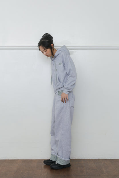 【先行】Roll-Up Rhinestone Sweatpants ※10月中旬配送予定