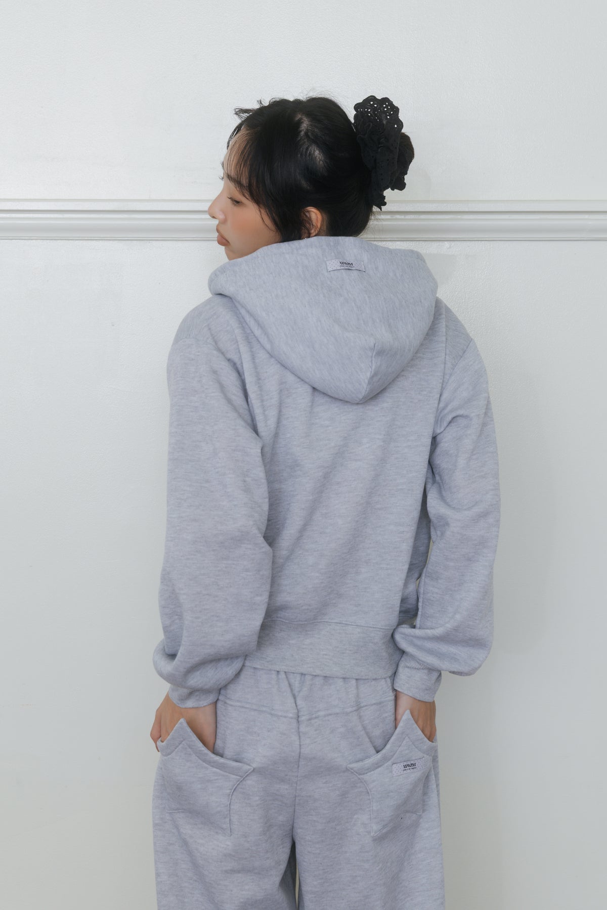 【先行】Check Star Double Zip Hoodie ※10月中旬配送予定