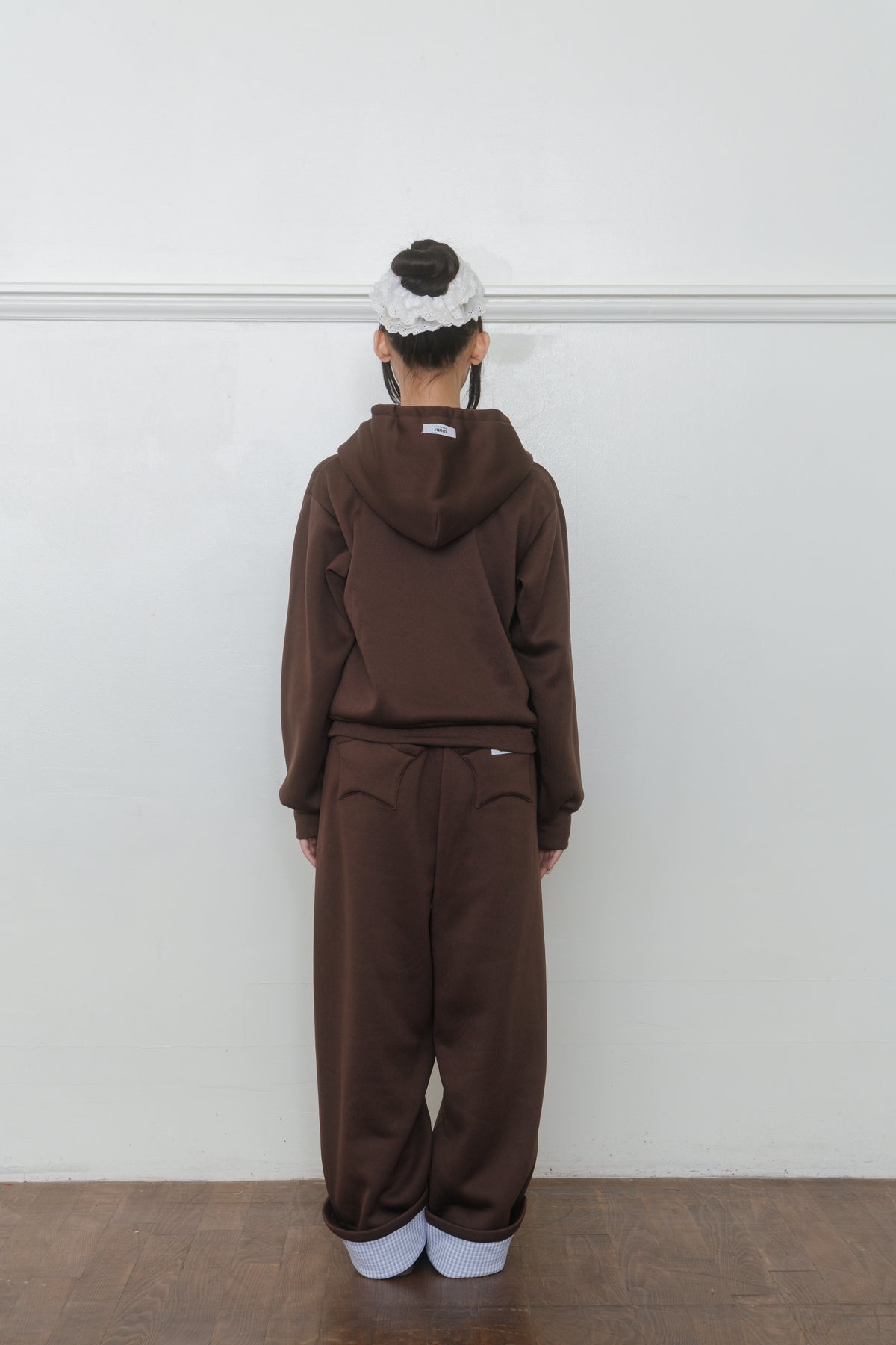 【先行】Roll-Up Rhinestone Sweatpants ※10月中旬配送予定