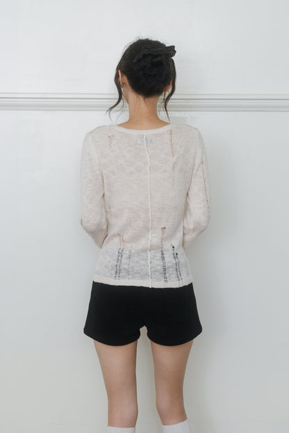 【先行】Crush Detail Tight Knit ※10月中旬配送予定