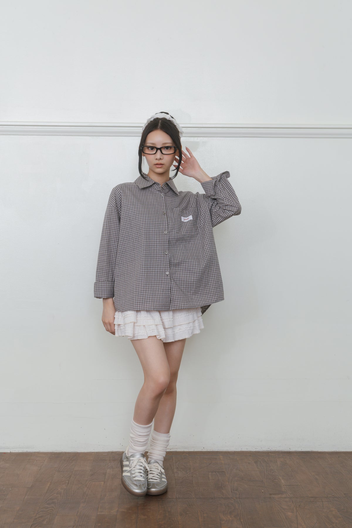 【先行】Logo Patch Check Shirt ※10月中旬配送予定