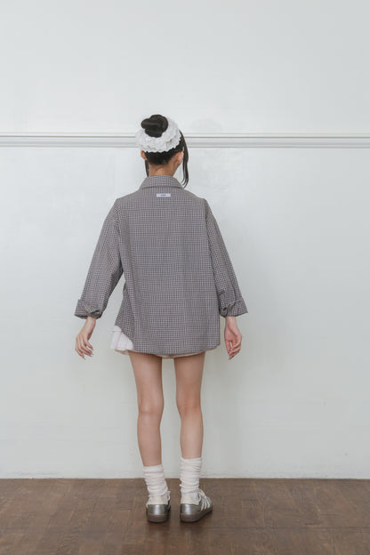 【先行】Logo Patch Check Shirt ※10月中旬配送予定