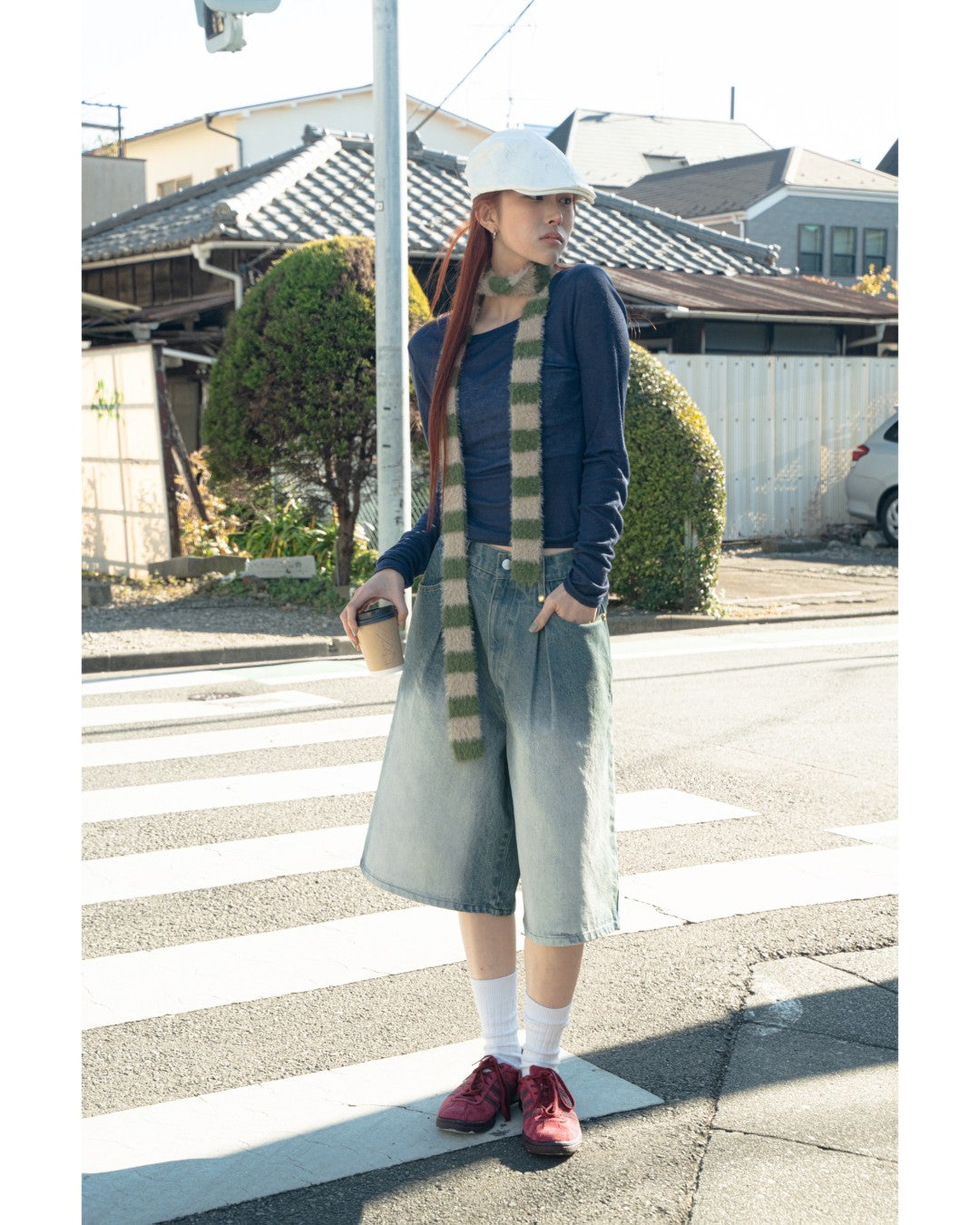Jacquard Hunting Cap