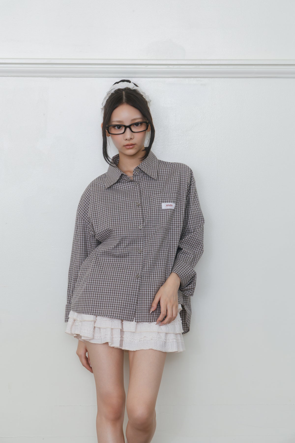 【先行】Logo Patch Check Shirt ※10月中旬配送予定