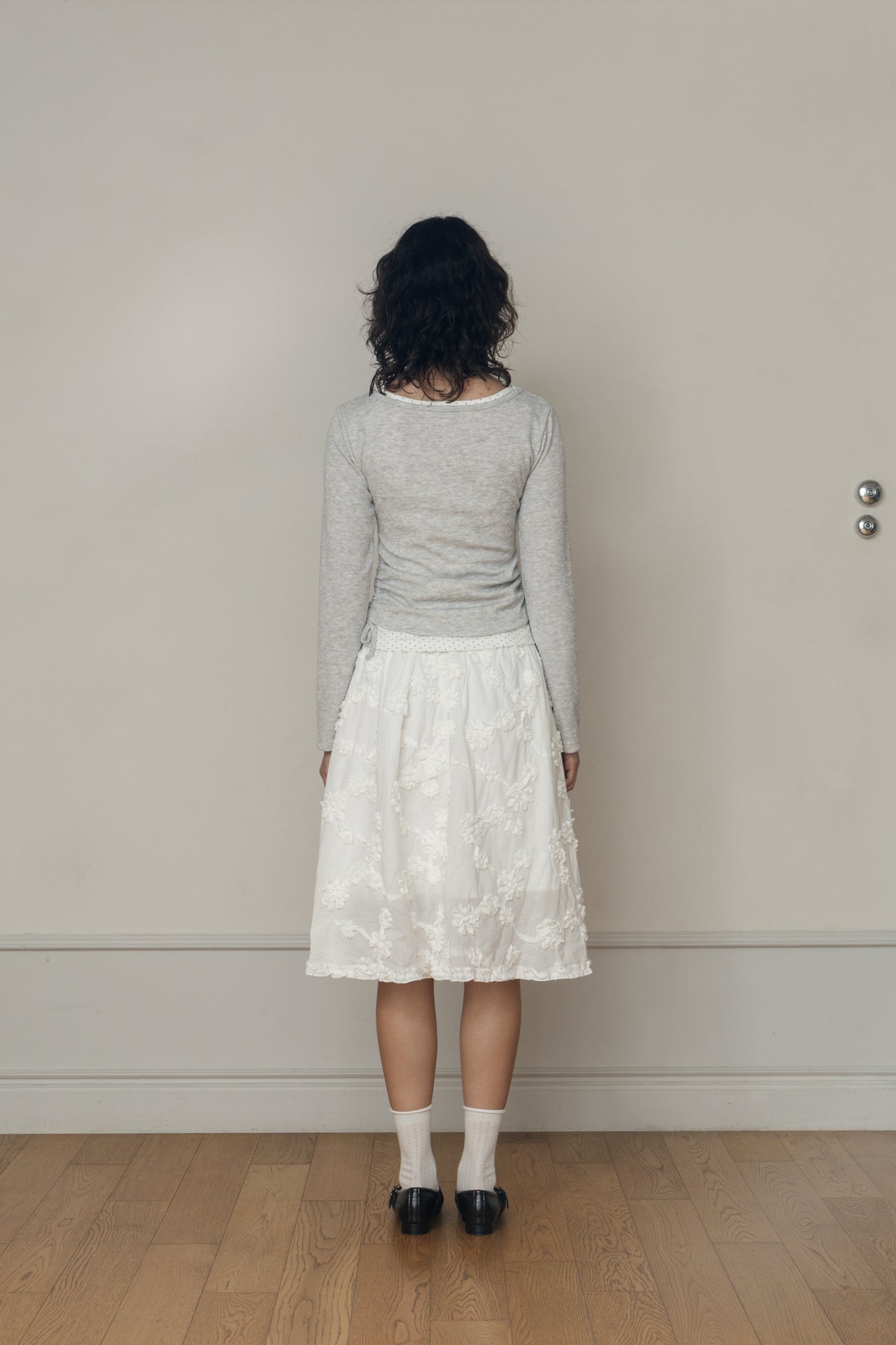 【先行】Layered Henley Neck Tee ※10月下旬配送予定