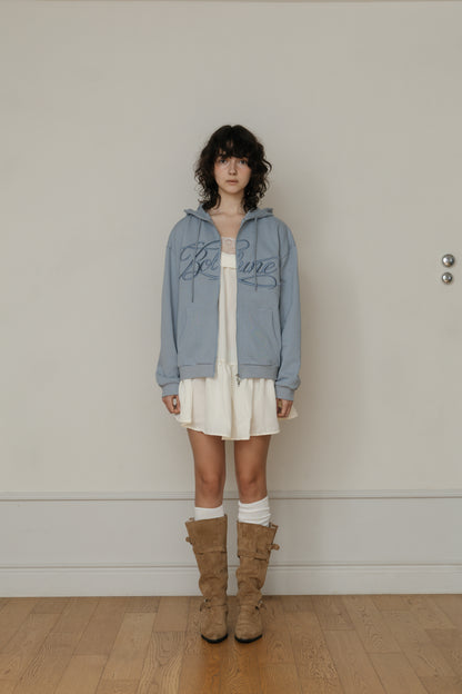 【先行】Big Lettering Zip-Up Hoodie ※10月下旬配送予定
