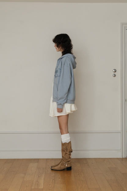 【先行】Big Lettering Zip-Up Hoodie ※10月下旬配送予定