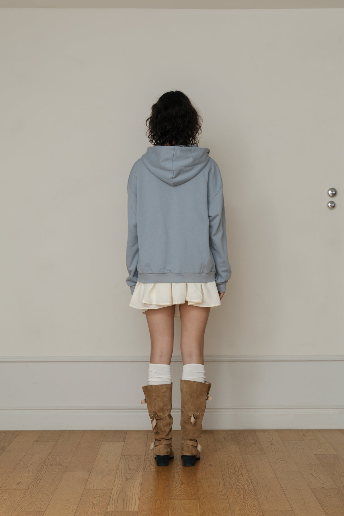 【先行】Big Lettering Zip-Up Hoodie ※10月下旬配送予定