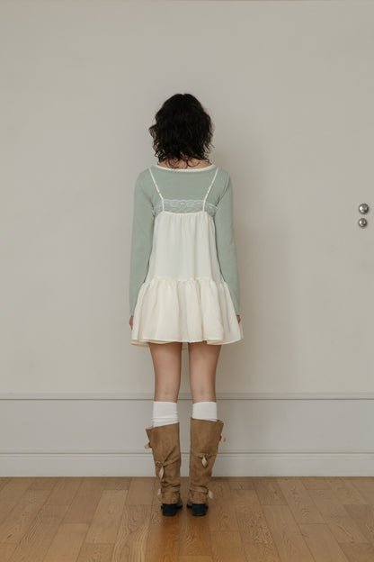 【先行】Fairy Satin Cami Dress ※10月下旬配送予定