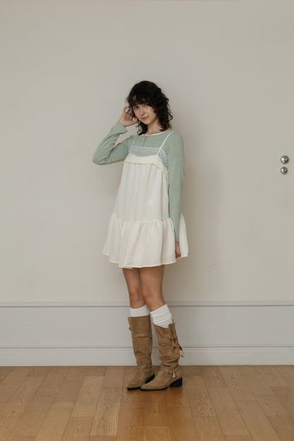 【先行】Fairy Satin Cami Dress ※10月下旬配送予定