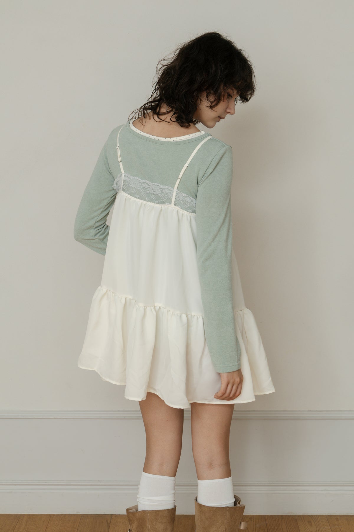 【先行】Fairy Satin Cami Dress ※10月下旬配送予定