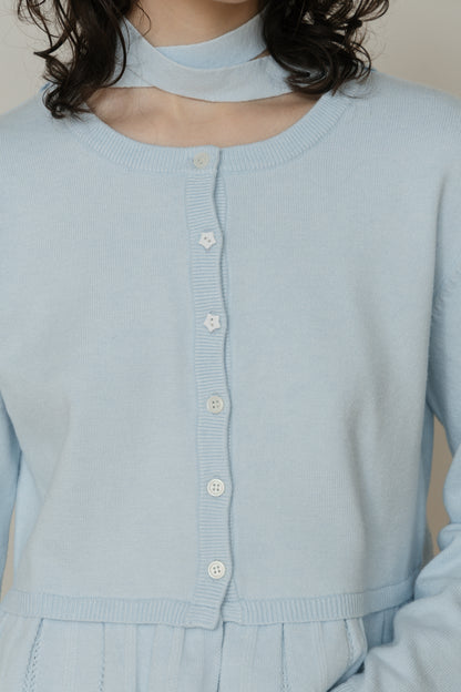 【先行】Frill Detail Knit Cardigan ※10月下旬配送予定