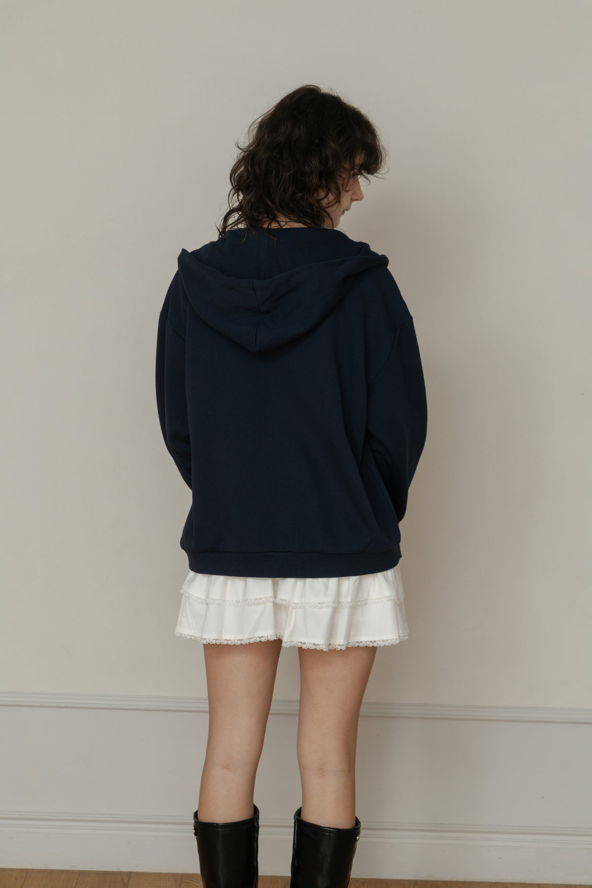 【先行】Big Lettering Zip-Up Hoodie ※10月下旬配送予定
