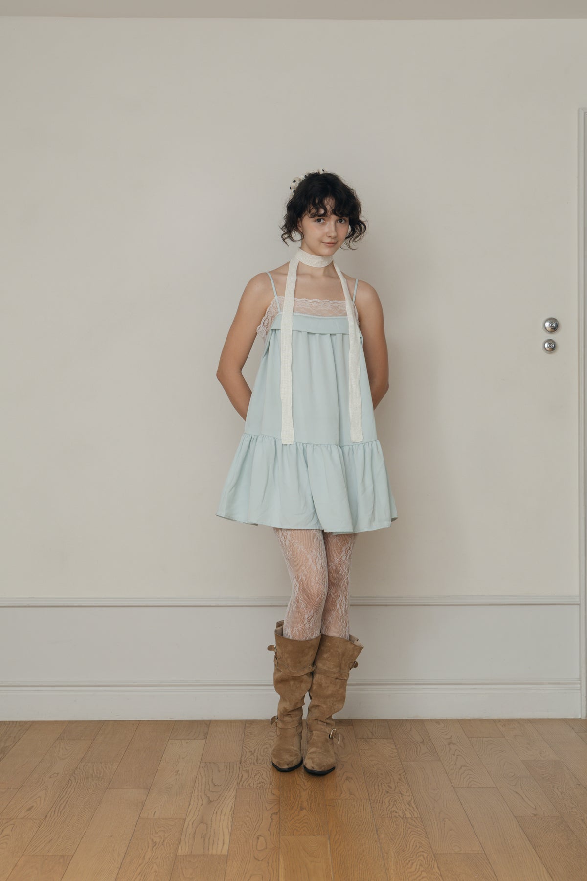 【先行】Fairy Satin Cami Dress ※10月下旬配送予定