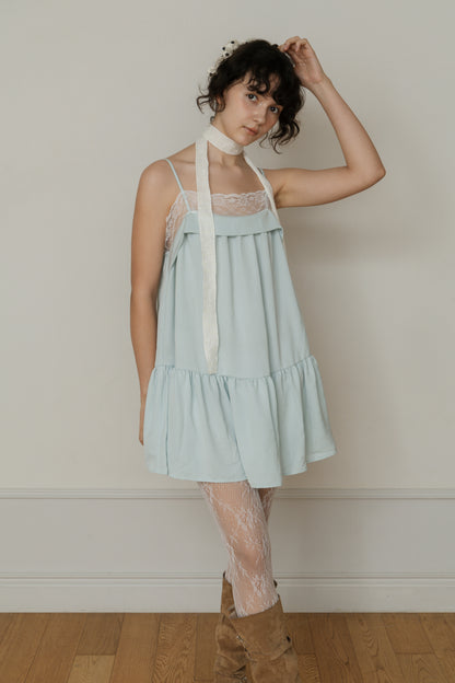 【先行】Fairy Satin Cami Dress ※10月下旬配送予定