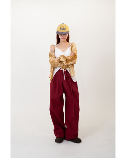 Bicolor Embroidery Cap