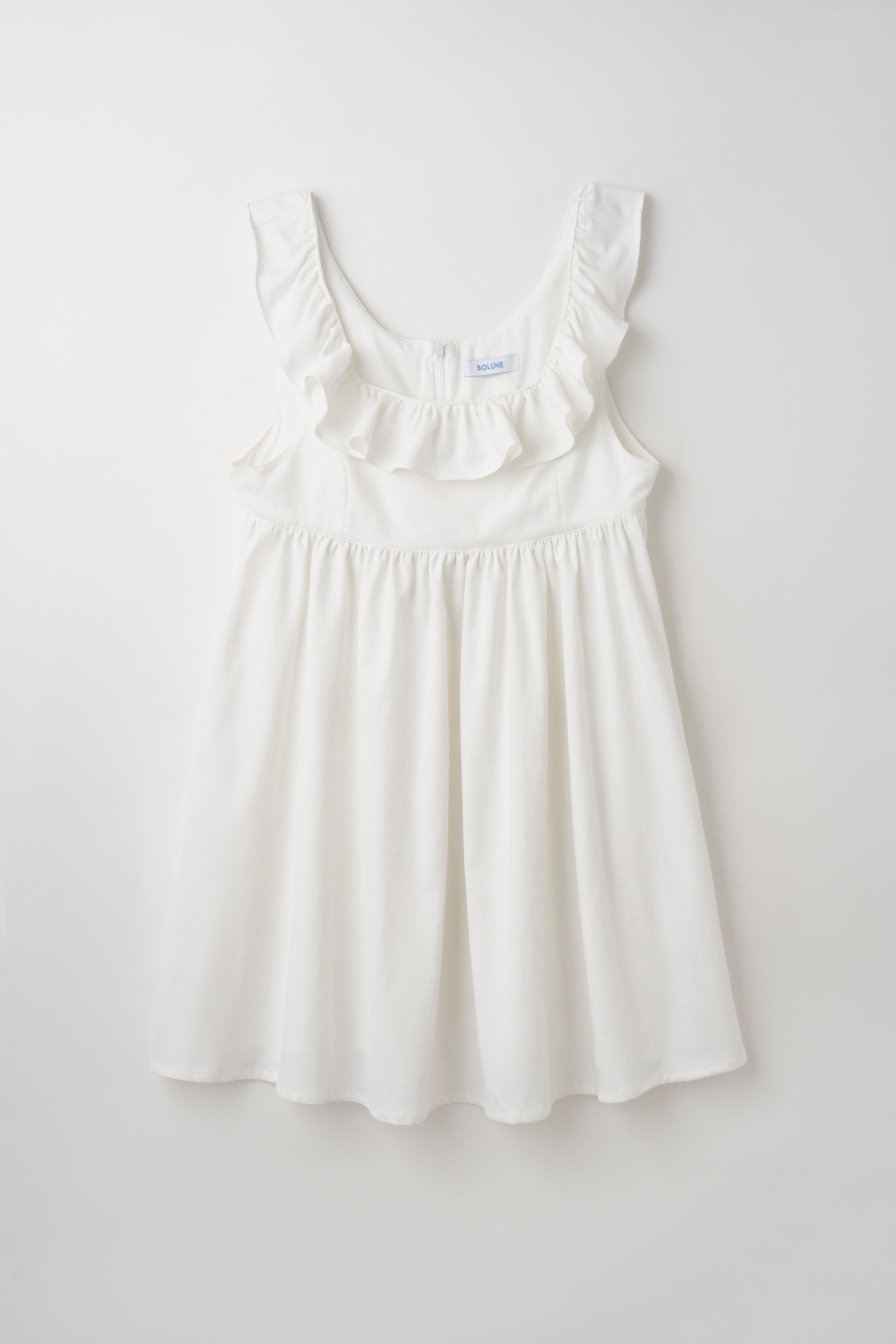BOLUNE レイヤードフリルチュニック Frill Layered Tunic – newv | ヌーヴ
