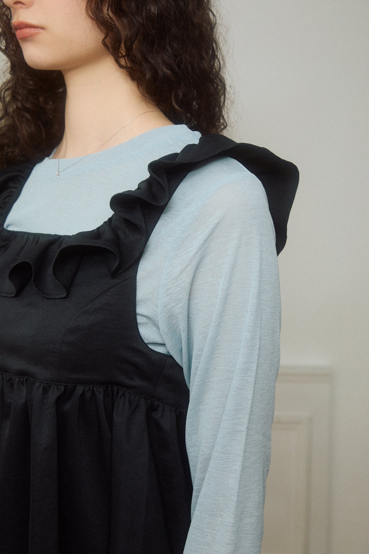 Frill Layered Tunic – newv | ヌーヴ